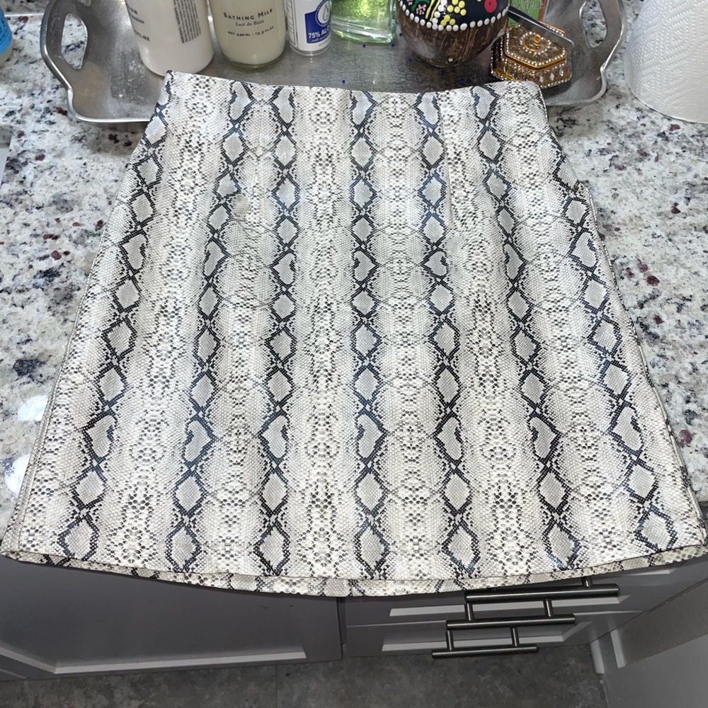 Snakeskin Skirt